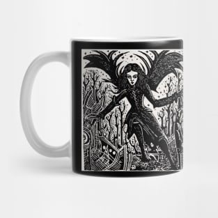 Goth succubus Mug